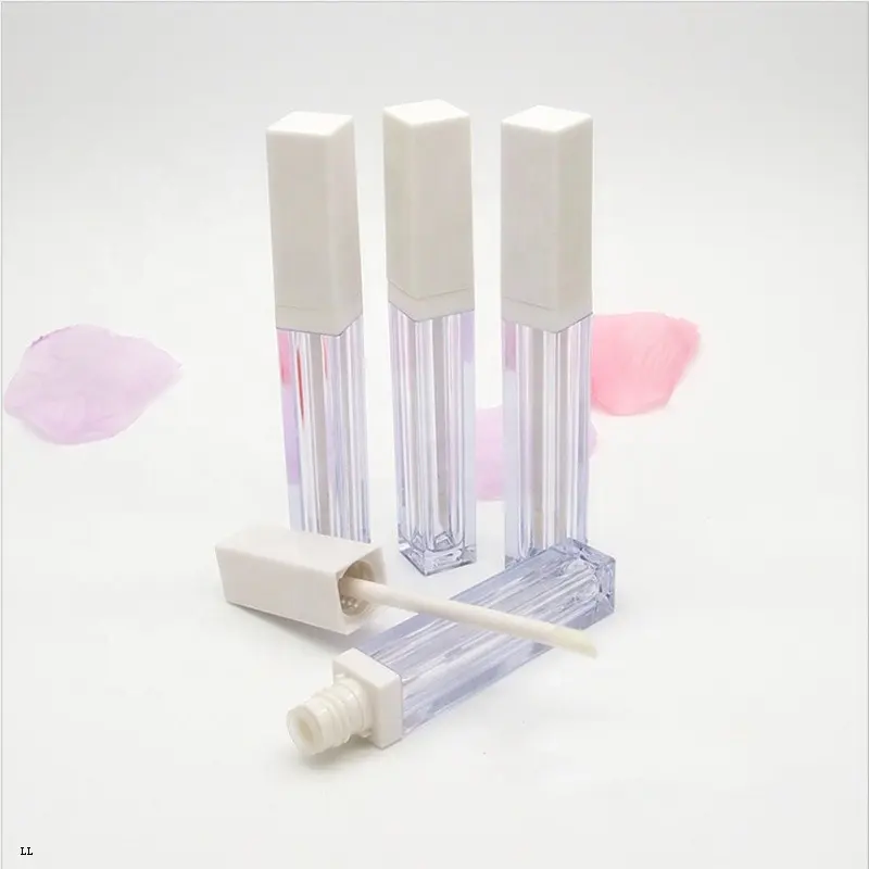 Lege Lip Stok Buis Container Plastic Test Fles Met Schroef Deksel Op Voorraad