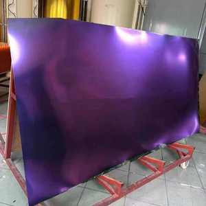 Bridgevia Back Paint <b>Mirror</b> Acrylic <b>Sheet</b> Electroplated Mirrored <b>Plastic</b> Vibrant Color Laser Cuttable 3mm Thick DIY Craft Wall - Product Image 4