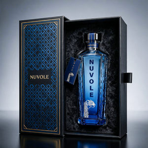 Venta Directa de Fábrica: Botellas de Licor Vacías Poligonales Moradas de 700ML, <span class=keywords><strong>Botella</strong></span> de <span class=keywords><strong>Tequila</strong></span> <span class=keywords><strong>Azul</strong></span> de Alta Gama - Product Image 4