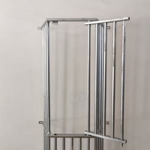 Support de <span class=keywords><strong>foin</strong></span> d'angle galvanisé à chaud Accessoires de décrochage stables pour chevaux Support de mangeoire de <span class=keywords><strong>foin</strong></span> robuste pour une utilisation agricole - Product Image 5