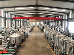 Lên Men 1000L 1000 Lít 10HL <span class=keywords><strong>Microbrewery</strong></span> Thiết Bị Điện Không Craft Bia Brew Ấm Đun Nước Mash Tun Chìa Khóa Trao Tay Dự Án Cho Bán - Product Image 4