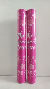 Nouveau tube de confettis en forme de pétales de 40 cm, canon à confettis manuel pour cérémonie d'ouverture, mariage, anniversaire, réunion, décoration de fête - Product Image 6