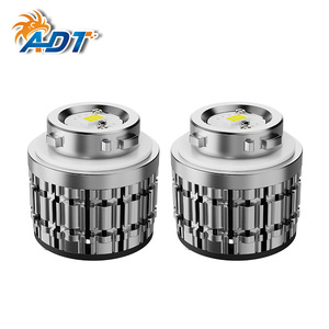 Feu Stop LED Voiture ADT Haute Puissance 40W, Puce 7035 LED Tout-en-un, Étanche, Double Couleur Jaune Blanc, Feu Antibrouillard LED Voiture - Product Image 2