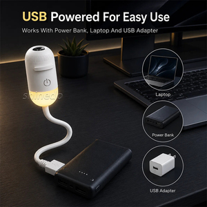 NUOVO Proiettore <span class=keywords><strong>di</strong></span> Stelle e Galassie USB Portatile Mini 360° a Tema Astronauta °   <span class=keywords><strong>Luce</strong></span> Notturna LED Regolabile a Cielo Stellato per Camera da Letto e Decorazione Auto - Product Image 6