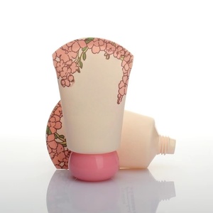 High Quality Wholesale 40ml 50ml PCR <b>Plastic</b> Cosmetic Empty Soft Hand Cream <b>Tube</b> With Round Tail End for Hand Cream - Product Image 3