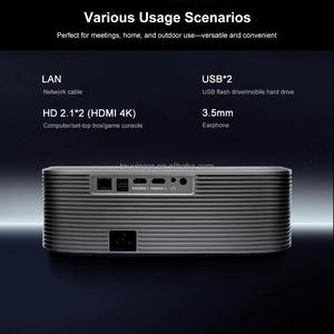 Vidéoprojecteur Domestique Everycom HQ11W 1080P Full HD 4K 3600 ANSI Lumens 3+64 Go Smart TV <span class=keywords><strong>Cinéma</strong></span> - Product Image 6