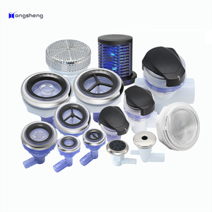 透明方向SPAジェットコーナーワールプール浴槽中型ステンレス鋼ジェット部品ウォータージェットノズル - Product Image 1