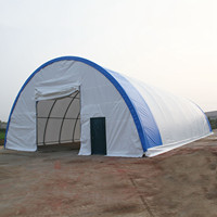 Tente de stockage industrielle robuste pour atelier et entrepôt, grande taille, structure solide, portable, pour extérieur