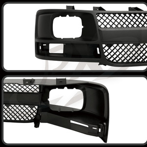 Rejilla de Parachoques Delantero Chevrolet, Plástico ABS, Repuesto para Silverado 2003-2006 - Product Image 4