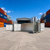 Conteneur maritime en acier certifié CSC de 40 pieds High Cube, conteneur à ouverture latérale complète en vrac