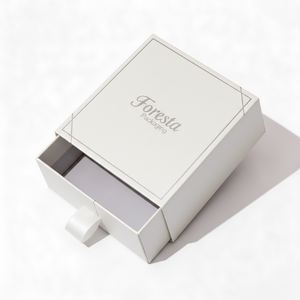 Custom Printed Eco-Friendly Recyclable Drawer-Style <b>Square</b> Rigid Box Four-Color Printing Hot Stamping for Premium Presentation - Product Image 3