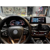 Kit de mise à niveau du système ID7 haute performance pour BMW Série 5/7 G30/G12 ID6 |   Affichage du tableau de bord, amplificateur audio de l'unité principale MGU