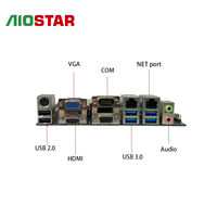 Mini-atx Motherboard industri Intel Haswell H81 Chip LGA1150 I3 I5 I7 CPU 16G DDR3 HDMI1 VGA Win7/8 Linux-Panel PC baru