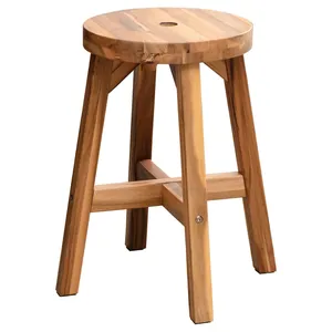Acacia Bedside End Tables Sub-Stool Wooden Step Stool small wooden stool antique