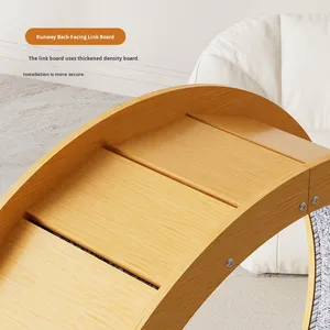 Ruote per Esercizio Silenziose ad Alto Contenuto di Fibre per Gatti, Tapis Roulant per Gatti, Giocattoli per Fitness, Camminare/Essere in Arrampicata Senza Pizzicare i Piedi - Product Image 3