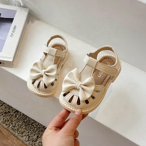 <span class=keywords><strong>Sandalias</strong></span> Flexibles de Suela Suave con Punta Cerrada y Decoración de Lazo para Niñas Pequeñas, <span class=keywords><strong>Primeros</strong></span> <span class=keywords><strong>Pasos</strong></span>, Uso Diario - Product Image 2