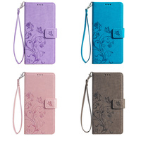 Étui de téléphone à rabat en cuir Lichicase avec fonction de mise en veille/réveil automatique pour Tecno Pova7 Pova7 Pro Pova7 Ultra avec cordon