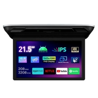 Monitor Atap Mobil Android XTRONS 21,5 Inci, Wi-Fi Dual-Band, Speaker Terintegrasi, Screen Mirroring, Pencahayaan Ambient Multi-Warna