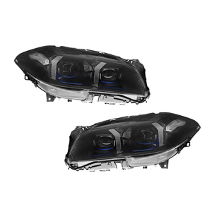 Faros Delanteros LED para <span class=keywords><strong>BMW</strong></span> Serie 5 M5 F10 <span class=keywords><strong>520i</strong></span> 525i 530i 535i 550i 2011-2017, Conjunto de Proyectores con Lentes, Accesorios Plug and Play - Product Image 1