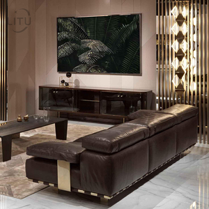 Dongguan di alta qualità mobili personalizzati fabbrica OEM/ODM high-end <span class=keywords><strong>classico</strong></span> divano in pelle italiana per <span class=keywords><strong>soggiorno</strong></span> - Product Image 2