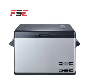 FSE 42L ตั้งแคมป์ตู้เย็นตู้แช่แข็งรถ12โวลต์ตู้เย็นขนาดเล็กสำหรับรถ