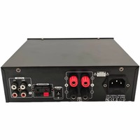 Amplificateur stéréo 2 canaux S60 en aluminium avec MP3 et FM 200W AC100-240V, télécommande pour karaoké à domicile