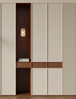 Meuble à chaussures moderne pour entrée, armoire de rangement en bois avec tiroirs, meuble de couloir sur mesure