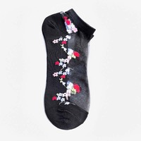 Chaussettes à fleurs pour femmes, vente en gros, bas en nylon pour femmes, bas d'été fins en soie transparente, bas en cristal,