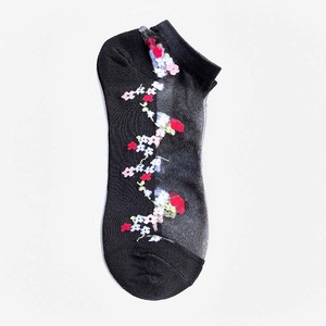 Chaussettes à fleurs <span class=keywords><strong>pour</strong></span> femmes, vente en gros, <span class=keywords><strong>bas</strong></span> en nylon <span class=keywords><strong>pour</strong></span> femmes, <span class=keywords><strong>bas</strong></span> d'été fins en soie transparente, <span class=keywords><strong>bas</strong></span> en cristal, - Product Image 4