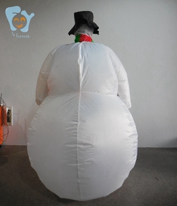 Disfraz Inflable de Muñeco de Nieve <span class=keywords><strong>Olaf</strong></span>, Disfraz de Mascota Unisex para Adultos, Decoración Navideña de Año Nuevo - Product Image 4