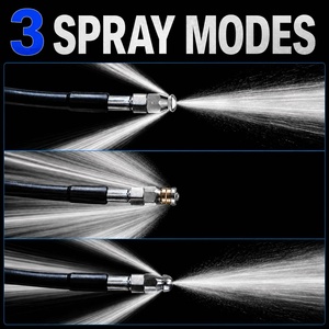 Tubo de alta presión de 5-20m <span class=keywords><strong>para</strong></span> encajar la Serie K, desatascador a través de la cabeza del resorte del tubo de aguas residuales, K2 ~ K7 - Product Image 5