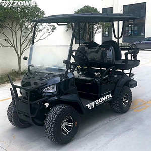 Voiturette de golf électrique haute performance 4 places, batterie lithium 48V, 30 km/h, faible bruit, écologique, pour club de golf - Product Image 1