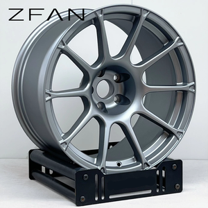 Rines ZFAN 5x112 de Aleación de Aluminio Forjado de 17-19 Pulgadas, Rines Personalizados <span class=keywords><strong>para</strong></span> Auto de Carreras <span class=keywords><strong>para</strong></span> <span class=keywords><strong>Mini</strong></span> <span class=keywords><strong>Cooper</strong></span> <span class=keywords><strong>S</strong></span> JCW F56/<span class=keywords><strong>R56</strong></span>, Nuevo Acabado Negro - Product Image 3