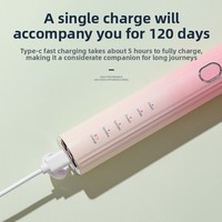 Cepillo de Dientes Eléctrico Más Vendido con 130 Días de Duración de Batería, Cerdas Suaves Autolimpiantes, Modelo de Levitación Magnética Ultrasónica para Adultos