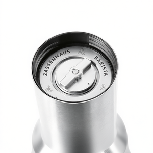 Molinillo de café manual Zassenhaus, de acero inoxidable, con muelas de 40 mm, para preparar café expreso y café de goteo. - Product Image 2
