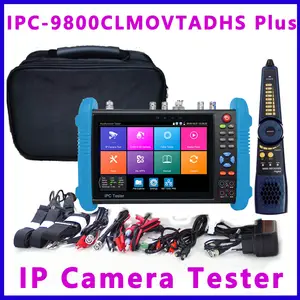 Ipc 테스터 9800 Adhs 플러스 cctv 테스터 카메라 모니터 보안 카메라 와이파이 모니터 Cftv HD IP 테스트 Rj45 Hdmi 4k 케이블 테스터