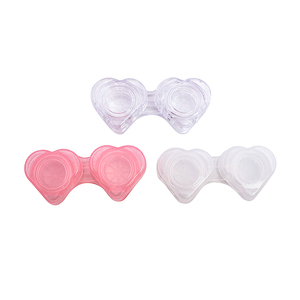 Cajas <span class=keywords><strong>de</strong></span> Empaque para <span class=keywords><strong>Lentes</strong></span> <span class=keywords><strong>de</strong></span> <span class=keywords><strong>Contacto</strong></span> con Logotipo Personalizado al por Mayor, Estuches <span class=keywords><strong>de</strong></span> PP <span class=keywords><strong>de</strong></span> Lujo en Forma <span class=keywords><strong>de</strong></span> Corazón con Impresión - Product Image 1