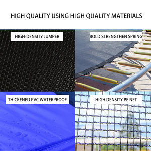 4,3m Großes <span class=keywords><strong>Aldi</strong></span>-Trampolin Sprungplätze Bungee-Trampolin Elastisches Seil-Trampolin - Product Image 2