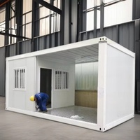 Cadre détachable préfabriqué de maison de conteneur modulaire standard australien de luxe de haute qualité pour les familles de centre commercial de salon
