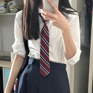 <span class=keywords><strong>Camisa</strong></span> Estilo Universitario Color Vino Tinto para Mujer, Accesorios para Graduación, <span class=keywords><strong>Traje</strong></span> de Licenciatura, Polo, <span class=keywords><strong>Corbata</strong></span> de Moño - Product Image 2