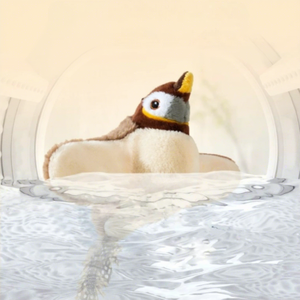 Giocattolo Interattivo in Peluche per Gatti con Squittio, Ricaricabile Tramite USB, Uccellino Passero che Cinguetta con Ali che Sbattono Automaticamente - Product Image 5