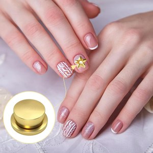 Charmes rotatifs pour ongles en laiton de 2,7*3,5*2,8 mm, charme rotatif pour ongles, accessoires de bricolage pour femmes et filles - Product Image 4