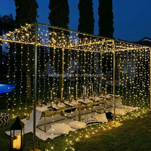 <span class=keywords><strong>2025</strong></span> nóng bán trắng lá Vòng <span class=keywords><strong>LED</strong></span> ánh sáng Đường Hầm vòm vườn Bridal đám cưới vòm Backdrop đứng - Product Image 4