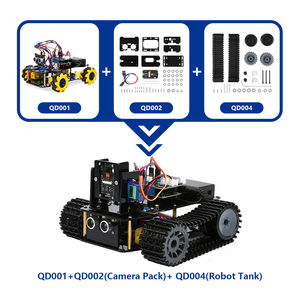 ชุดรถหุ่นยนต์อัจฉริยะ ACEBOTT ESP32 สำหรับประกอบเอง ของเล่น STEM แบบตั้งโปรแกรมได้ รุ่น QD001/QD002/QD004 ชุดควบคุม ESP8266 - Product Image 3