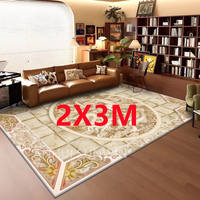 Chine 2*3 mètres de fabrication de tapis tapis et tapis de sol avec des tapis de velours de conception vintage pour des tapis de salon