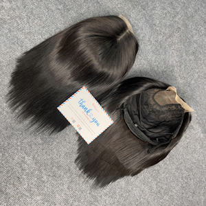 100% nouvelles extensions de cheveux humains vietnamiens bruts os perruque droite cheveux de haute qualité - Product Image 3