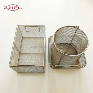 Cesta de Malla de Acero Inoxidable 316 L de Alta Calidad para Limpieza y Desinfección de Laboratorio, Personalizable - Product Image 4