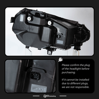 Phares de voiture pour BMW Série 2 G42, projecteur LED, lentille de projecteur, 2019-2023, G87 M240, phares bicolores DRL, automobile