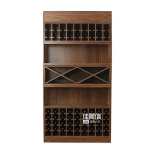 Armario de vino de alta gama, estante de madera para vino, estante para vino a la venta