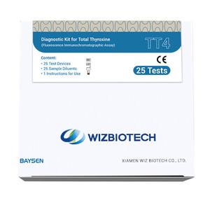 Wizbiotech - Prueba Rápida en Cassette para la Detección de T4 (Tiroxina Total) en Sangre, Compatible con WIZ-A101 y WIZ-A203, para la Detección de Hipotiroidismo - Product Image 4